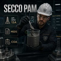 Échantillon Gratuit de Polyacrylamide Anionique PAM, Floculant à Dissolution Rapide pour Additifs Pétroliers, ISO9001, CAS 9003-05-8