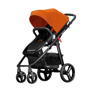 รถเข็นเด็กสี่ล้อโครงโลหะดูดซับแรงกระแทกพับได้สำหรับเด็กอายุ 0 3 ปีน้ำหนักเบาแบบพกพา - Product Image 2