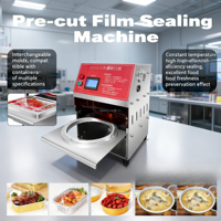 Machine d'emballage sous blister semi-automatique DEEPACK de haute qualité, scelleuse thermique pour la restauration rapide, les boîtes à emporter et les boîtes à lunch