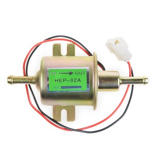HEP-02A universale 12V/24V pompa del carburante elettrica accessori modifica auto pompa Diesel esterna - Product Image 1
