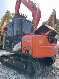 Excavadora de orugas de segunda mano original hecha en Japón, excavadora Hitachi zx70 EX70, miniexcavadora de 7 toneladas a la venta - Product Image 2