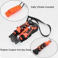 Kits de crampons de sécurité pour la glace, équipement d'urgence portable pour la pêche sur glace, le patinage, accessoires de pêche, protection pour la marche sur traîneau
