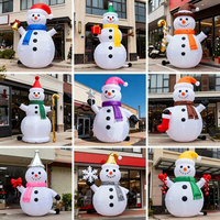 Décoration de Noël gonflable de qualité supérieure, grande boîte cadeau, taille personnalisée