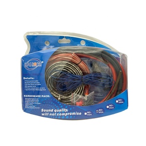 Juego de cables de instalación de amplificador automático al mejor precio 4/6/8/10GA Kit de cableado de altavoz de amplificador de audio de coche de alta calidad - Product Image 6