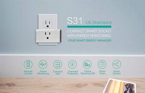 <strong>For</strong> Sonoff S31 Wi-Fi <strong>Smart</strong> Power Monitoring <strong>Plug</strong> US Type <strong>Alexa</strong> &amp; Google Home Assistant Compatible IFTTT Supporting Hub Required - Product Image 5