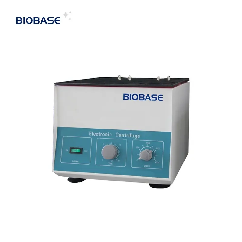 جهاز طرد مركزي صيني منخفض السرعة Biobase مع سرعة معدلة خطوة للتحليل النوعي ومختبرات الكيمياء الحيوية