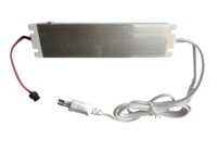 Alimentation LED ultra-mince 24V 48W certifiée CE, étanche IP54, avec prise européenne, pour éclairage de bande LED