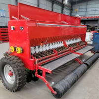 Offre Spéciale 24-Row No-Till Blé Perceuse Semoir Agricole Planteur avec Tracteur Traction Semoirs et Transplanteurs