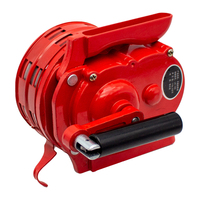 Sirène d'alerte d'urgence manuelle à manivelle rotative à haut décibel pour l'extérieur, système d'alerte sonore puissant, klaxon DIY OEM