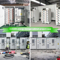 Système de stockage d'énergie d'armoire de batterie extérieure de Sunpal 100Kw 50Kw avec la batterie d'ion de lithium de 215Kwh 100Kwh