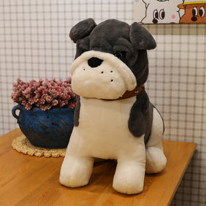 Sıcak satış peluş oyuncak <span class=keywords><strong>Shih</strong></span> <span class=keywords><strong>Tzu</strong></span> köpek sevimli Bulldog peluş hayvan dolması hayvan çocuk hediye için bir yastık olarak - Product Image 6