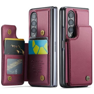 Portefeuille en cuir magnétique pour Samsung Galaxy Z <span class=keywords><strong>Fold3</strong></span> avec étui en cuir PU - Product Image 1