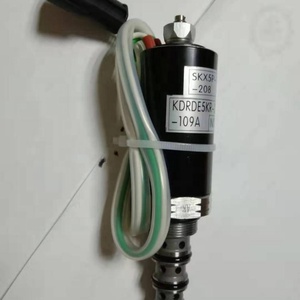 EC210 R200-5 R220-5 วาล์วโซลินอยด์ปั๊มหลักของรถขุด SKX5P-17/208 KDRDE5KP-20/40 - Product Image 4