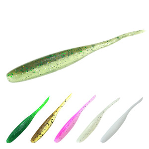 Top Right 2.2g 80mm Paddle Tail Soft Plastic Fishing Lure Pvc Soft Vib Fishing Lures S002