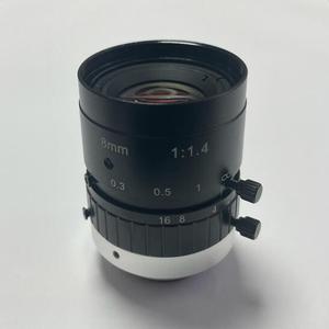 8mm 1/2 "F1.4 Hướng dẫn sử dụng Iris 2MP 8.0mm megapixel biến dạng thấp f8.0mm Megapixel C mount c-mt Máy tầm nhìn Fa xem cam ống kính - Product Image 5