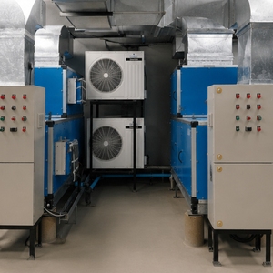 Unidad de Manejo de Aire (UMA) Industrial HVAC, Sistema de Ventilación para Cuartos Limpios, Equipo Comercial de Refrigeración de Aire, Motor de Serpentín para Control Climático - Product Image 4