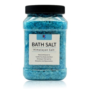 Vente chaude de sel de bain exfoliant et blanchissant pour le corps et les pieds, sel de mer cristallin à la lavande biologique naturelle - Product Image 3