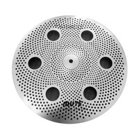 Top Sales 7Pcs MOSICO Sliver Low Volume Mute Cymbals Set for Drummers Practice With Cymbal Bag