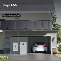 Baterai Lithium Tegangan Rendah Deye RW-F16 51.2v 314ah 15kwh 16kwh Sistem Baterai ESS Terpasang di Dinding dengan 6000 Siklus Hidup