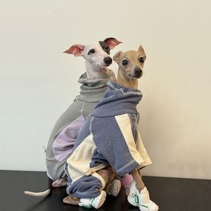 Ropa para Perros, Otoño Invierno, Gruesa, Cálida, Transpirable, de Poliéster, Estilo <span class=keywords><strong>Deportivo</strong></span> Simple, Abrigos de Cuatro Patas para Galgos y Perros Grandes - Product Image 3