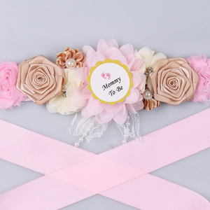 Nouvelles ceintures de maternité tendance pour la fête prénatale, fleurs de <span class=keywords><strong>grossesse</strong></span> pour les futures mamans - Product Image 2