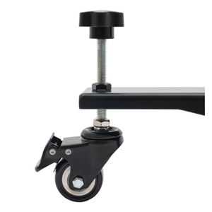 Chariot de manutention de porte JH-Mech Kit d'outils d'installation de porte facile d'utilisation et de conception moderne Chariot de porte réglable en métal 2 pièces - Product Image 6