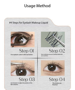 <span class=keywords><strong>Pegamento</strong></span> de Gel para Pestañas de Doble Punta Marca Propia - Adhesivo de Larga Duración, Resistente al Agua, de Secado Rápido, Hipoalergénico, Bajo en Vapores y de Fijación Fuerte - Product Image 5