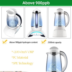 12 anni di OEM di Fabbrica Acqua Alcalina Idrogeno Filtro Attivo SPE PEM Brocca Generatore di Bottiglia - Product Image 6