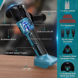 Outil multifonction sans fil <span class=keywords><strong>MAKITA</strong></span> DTM51 <span class=keywords><strong>18V</strong></span> avec moteur sans balais, changement rapide sans outil, <span class=keywords><strong>scie</strong></span> <span class=keywords><strong>oscillante</strong></span> pour couper, poncer, racler - Product Image 2