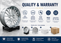Jantes personnalisées Mforegd en aluminium brossé 6061-T6 à profil profond, multi-rayons, 18, 19, 20, 22, 24 pouces, roues forgées de luxe européennes OEM en 3 pièces