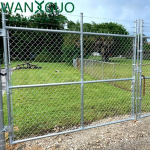 Venta al por mayor de alambre de malla de alambre de diamante galvanizado sumergido en caliente personalizado valla y <span class=keywords><strong>postes</strong></span> - Product Image 3