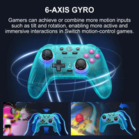 Manettes de jeu Gamesir Nova pour PC, Nintendo Switch 2, avec joysticks à effet Hall pour Switch OLED, Lite, Windows, iOS, Android