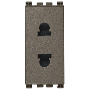 2P 16A USA EU <b>Plug</b> Metal Press 4.1x2.8x5.3cm - Product Image 1