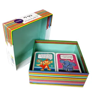 Offre Spéciale cartes à jouer personnalisées impression de carte de jeu jeu de société pour les enfants éducatifs