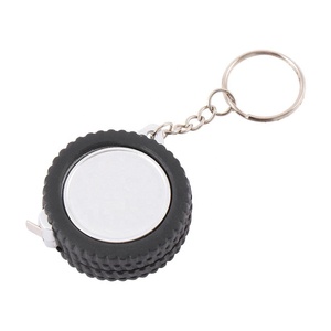 Promotion directe usine : Petits rubans vierges pour sublimation, mini-rubans de 1m pour porte-clés en forme de pneu - Product Image 2