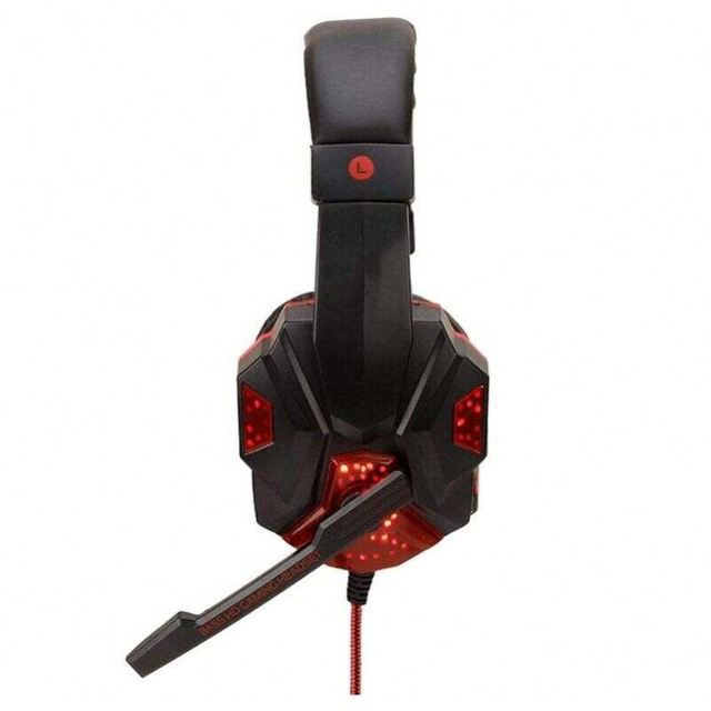 2026 Head-Mounted Wired Gaming Headset with USB Adapter 40mm Driver Bass Boost Over-Ear Design for DJ Sports Use-Cheaper Earbuds