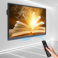 Pantalla Interactiva Inteligente 4K UHD de 65 y 86 Pulgadas, Android Windows, Pantalla Táctil de 40 Puntos, Pantalla para Conferencias y Reuniones con Ranura OPS