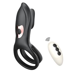 Anello Vibrante Telecomandato per Pene, Giocattolo Sessuale, Vibratore Clitorideo, Ritardante Maschile, Masturbatore - Product Image 1