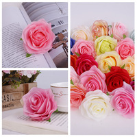 Têtes de roses artificielles de 10 cm, arrangement de fleurs en soie, bouquet DIY, roses artificielles, boîtes de fleurs pour la maison, le bureau, les fêtes, la décoration de mariage