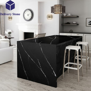 Piano di Lavoro per Isola <span class=keywords><strong>Cucina</strong></span> in Pietra di Quarzo Artificiale Sintetica di Alta Qualità dalla Fabbrica di Yunfu - Product Image 5