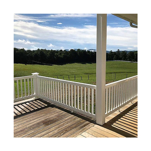 Lan Can Ban Công <span class=keywords><strong>PVC</strong></span> Ngoài Trời, Lan Can Cầu Thang Vinyl Ban Công Lan Can Bảo Vệ Giá Rẻ Bằng Nhựa Vinyl - Product Image 2