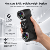 Pemindai 3D Laser Biru Multi-Garis Presisi Tinggi 0.03mm yang Dapat Disesuaikan, Kecepatan Tinggi, Genggam, untuk Pemodelan Industri, Otomotif, dan Mekanik