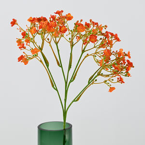 Boho boda decoración seda Artificial bebé respiración guirnalda arco telón de fondo arreglo floral rústico Chic fiesta suministros al por mayor - Product Image 2