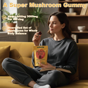 Gummies Miracle Day pour <span class=keywords><strong>Homme</strong></span> et Femme : Soutien Énergétique, Amélioration <span class=keywords><strong>de</strong></span> <span class=keywords><strong>l</strong></span>'Humeur, Santé, Équilibre Corporel et Immunité – Favorise le Métabolisme (Marque Blanche) - Product Image 5