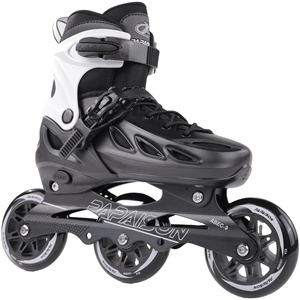 2025 New Liao chuyên nghiệp dành cho người lớn Inline Skates 110 Mét tốc độ con lăn Skate Giày người đàn ông Phụ nữ PU 3 bánh xe khung nhôm bánh xe hợp kim - Product Image 6