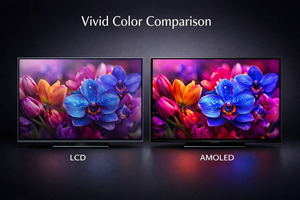 从1.43英寸到7英寸高对比度AMOLED显示模块MIPI接口，适用于智能家居控制面板和工业HMI - Product Image 3