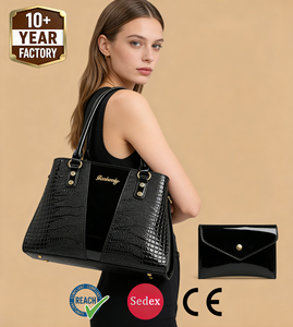 Nouveauté WEEKS ALL0317 – Sacs à bandoulière de luxe matelassés en cuir pour femmes, grande capacité, style messager, vente en gros - Product Image 3