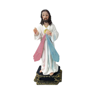 Estatua <span class=keywords><strong>de</strong></span> Resina Personalizada <span class=keywords><strong>del</strong></span> <span class=keywords><strong>Sagrado</strong></span> Corazón <span class=keywords><strong>de</strong></span> Jesús, Regalos y Artesanías Religiosas Cristianas, Decoración <span class=keywords><strong>del</strong></span> Hogar, Artículos Religiosos Católicos - Product Image 3