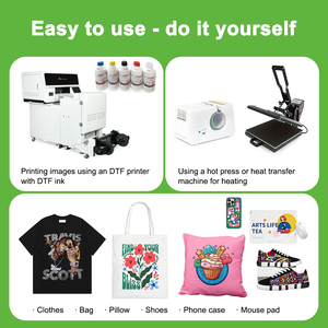 <span class=keywords><strong>EXTREME</strong></span> Premium 5 couleurs pour sublimation pour blanc CMYK Pigment pour impression textile numérique 1L Volumes Transfert thermique 18 - Product Image 6