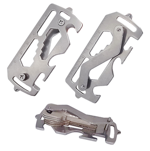 Mát người đàn ông tiện ích pratcal khẩn cấp bánh <span class=keywords><strong>Multitool</strong></span> thẻ với chủ chốt - Product Image 3